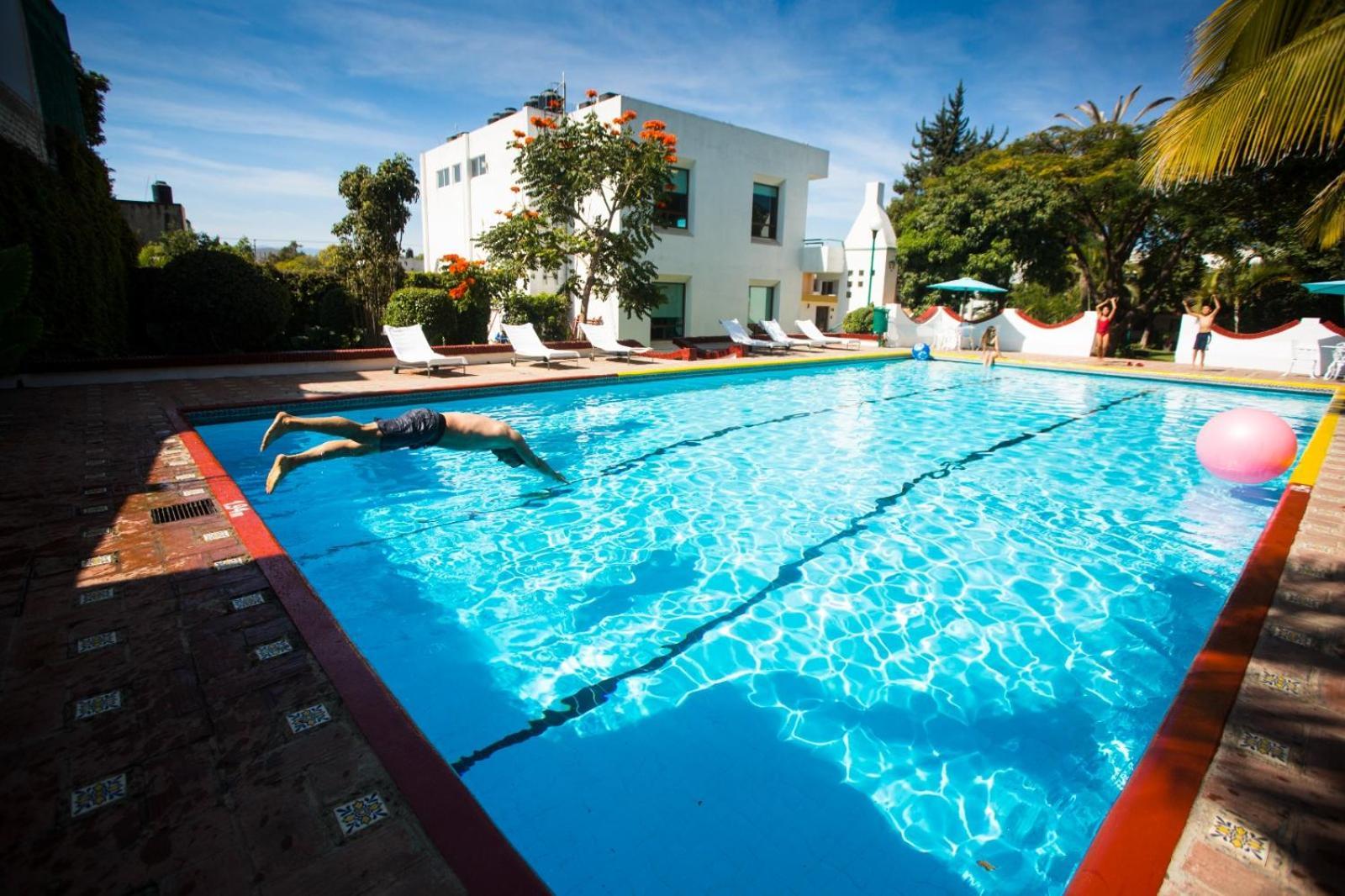 Hotel Los Olivos Spa Oaxaca Exterior foto